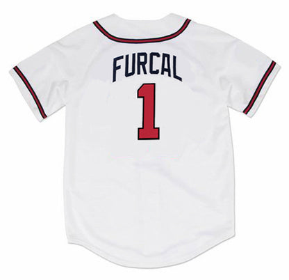 Atlanta Braves Rafael Furcal MLB jersey front view