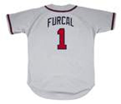 Atlanta Braves Rafael Furcal MLB jersey front view