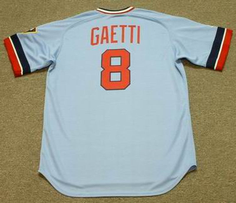 GG MT 1984 Cooperstown Throwback Baseball Stitched Jersey, Vintage Baseball Jersey, Retro Sewn Jersey