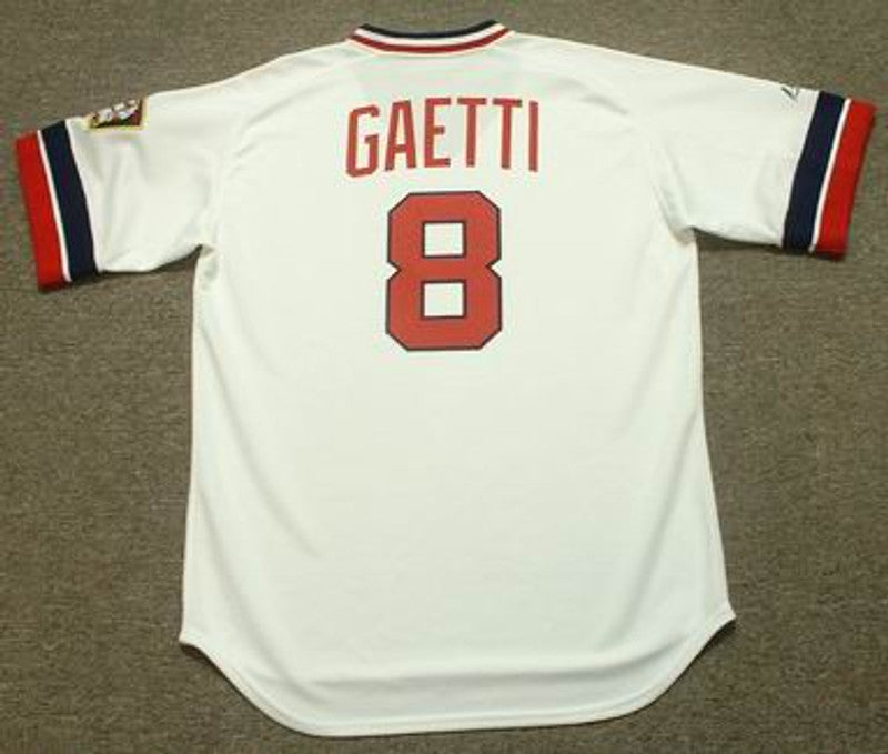 GG MT 1984 Cooperstown Throwback Home Stitched Jersey, Vintage Baseball Jersey, Retro Sewn Jersey