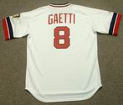 GG MT 1984 Cooperstown Throwback Home Stitched Jersey, Vintage Baseball Jersey, Retro Sewn Jersey