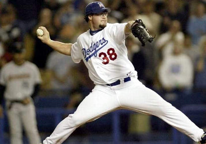 Los Angeles Dodgers Eric Gagne MLB jersey front view