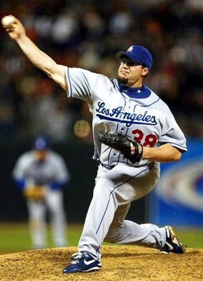 Los Angeles Dodgers Name Number MLB jersey front view