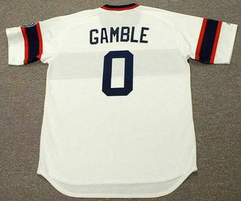Chicago White Sox Oscar Gamble MLB jersey front view