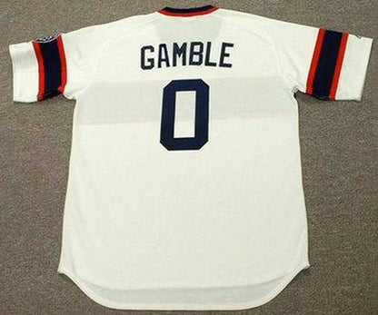Chicago White Sox Oscar Gamble MLB jersey front view