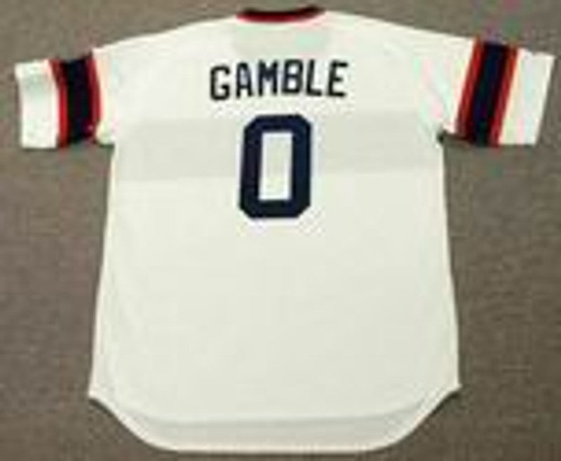 Chicago White Sox Oscar Gamble MLB jersey front view