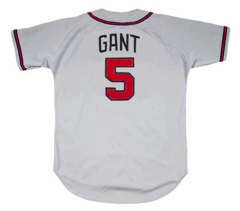 Atlanta Braves Ron Gant MLB jersey front view