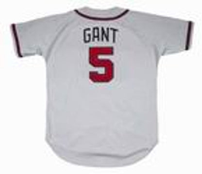 Atlanta Braves Ron Gant MLB jersey front view