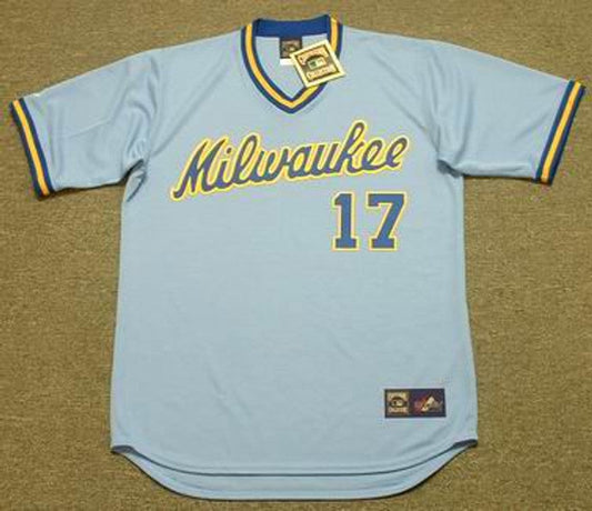 JG MB Milwaukee 1982 Cooperstown Throwback Away Stitched Jersey, Vintage Baseball Jersey, Retro Sewn Jersey