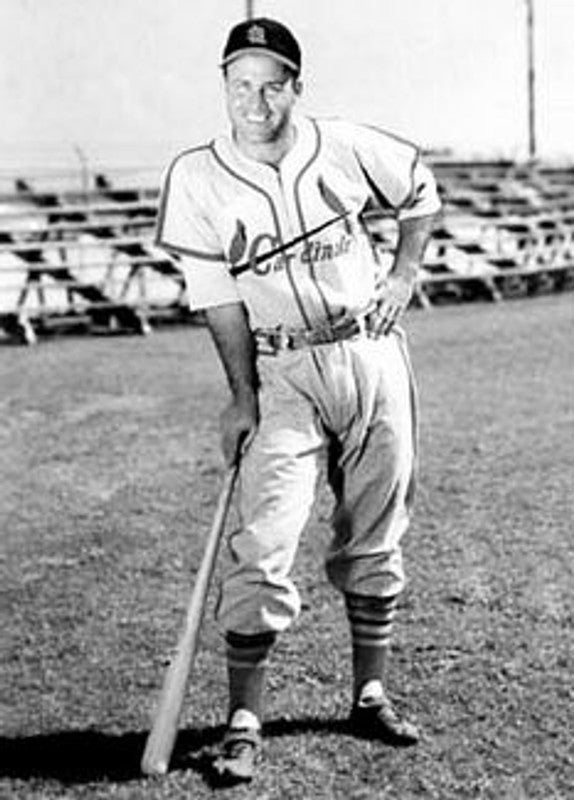 Joe Garagiola St Louis Cardinals 1940S Cooperstown Throwback Baseball Jersey jersey front view