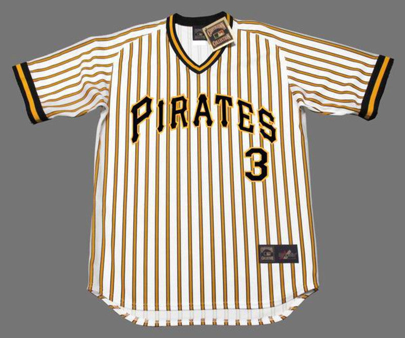 Pittsburgh Pirates Phil Garner Cooperstown MLB jersey front view