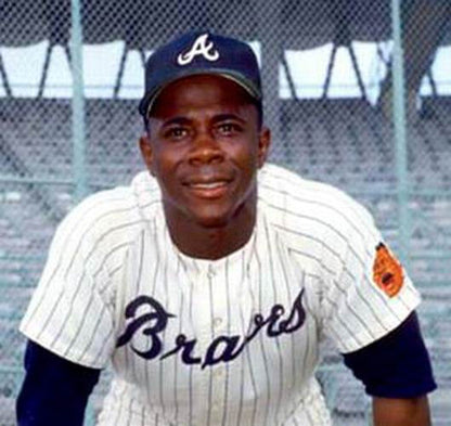 Atlanta Braves Ralph Garr Cooperstown MLB jersey front view