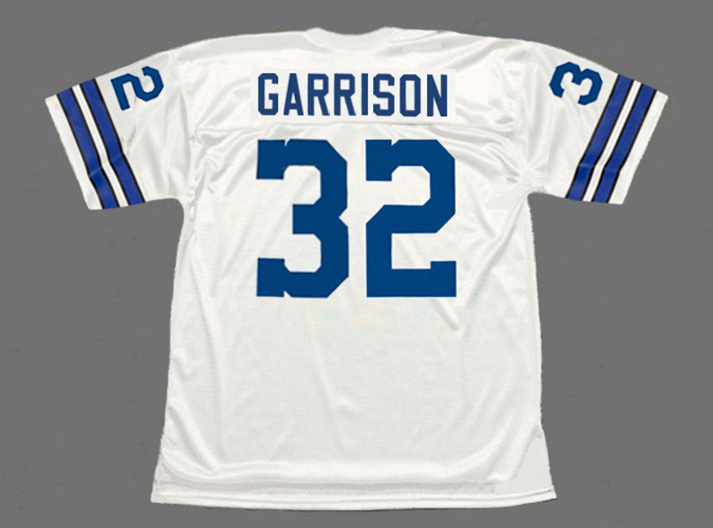 Dallas Cowboys Walt Garrison NFL jersey front view