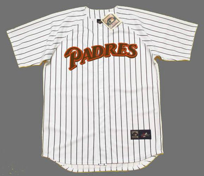 San Diego Padres 1980s Cooperstown Name Number MLB jersey front view