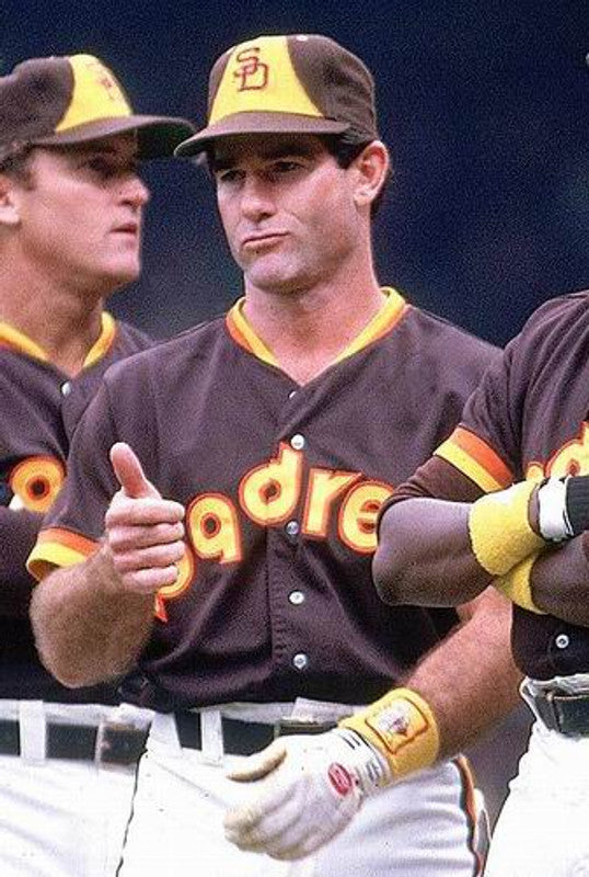 San Diego Padres 1980s Cooperstown MLB jersey front view