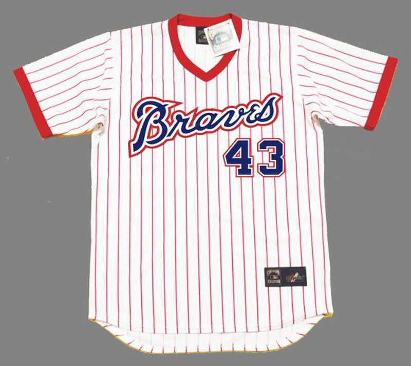 Atlanta Braves Cito Gaston Cooperstown MLB jersey front view