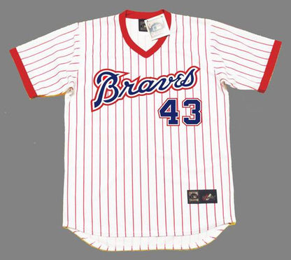 Atlanta Braves Cito Gaston Cooperstown MLB jersey front view
