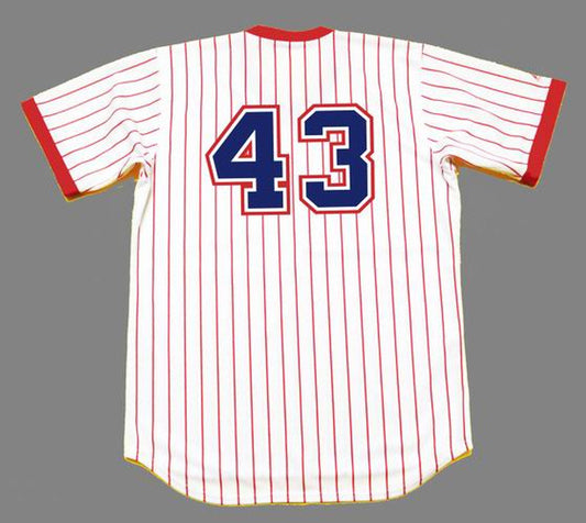 Atlanta Braves Cito Gaston Cooperstown MLB jersey front view