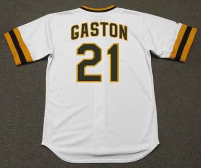 San Diego Padres Cito Gaston Cooperstown MLB jersey front view