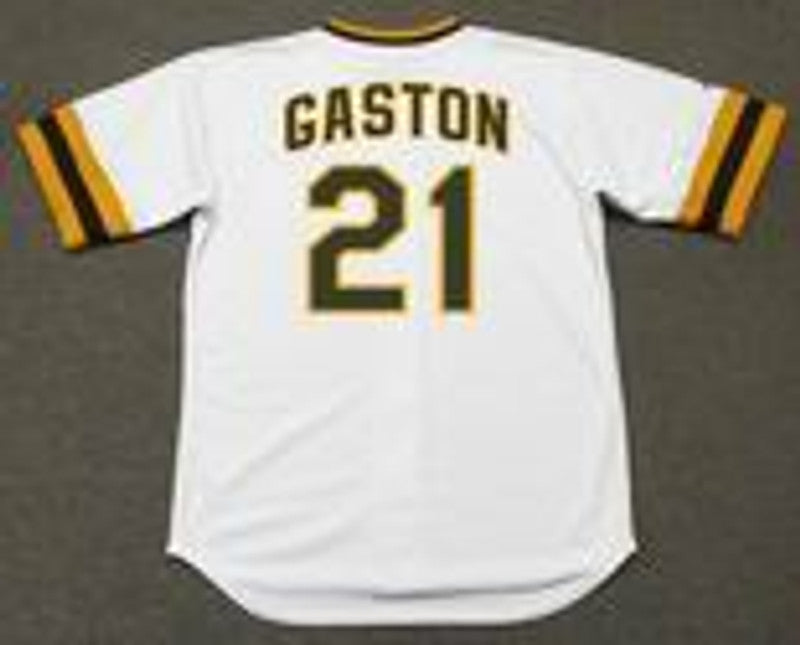 San Diego Padres Cito Gaston Cooperstown MLB jersey front view