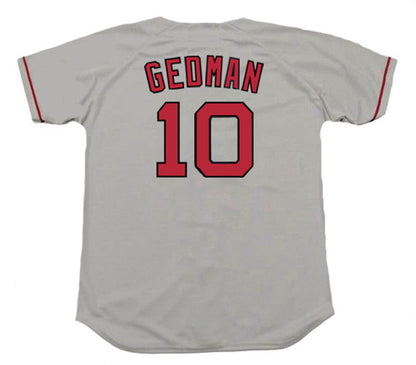 Boston Red Sox Rich Gedman MLB jersey front view