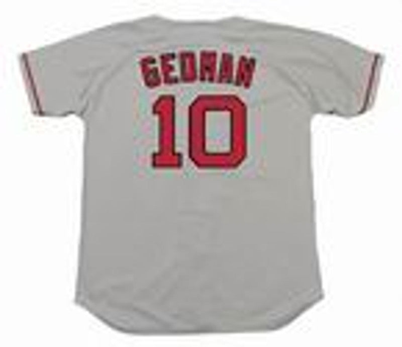 Boston Red Sox Rich Gedman MLB jersey front view