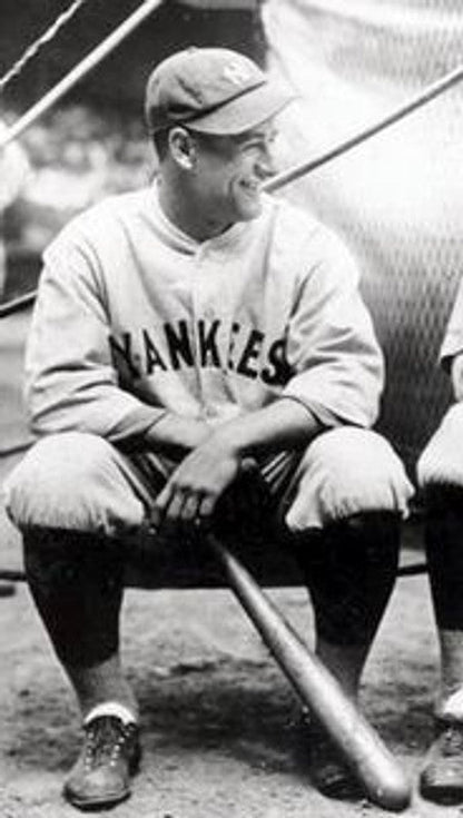 New York Yankees Lou Gehrig Cooperstown MLB jersey front view