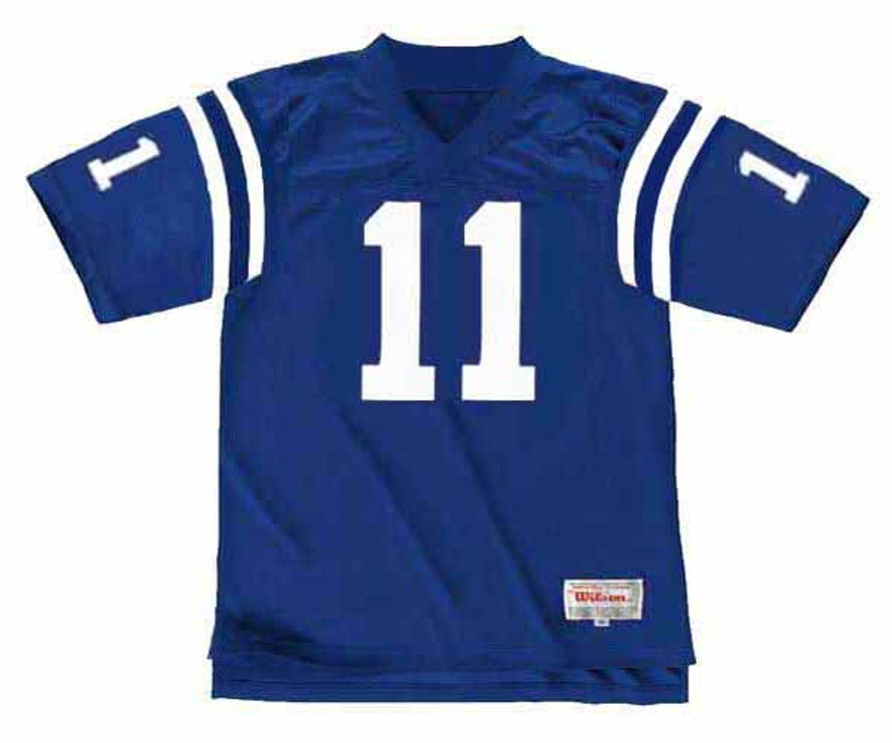 Indianapolis Colts Jeff George NFL jersey front view