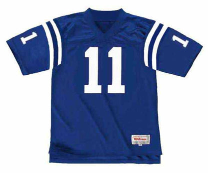 Indianapolis Colts Jeff George NFL jersey front view