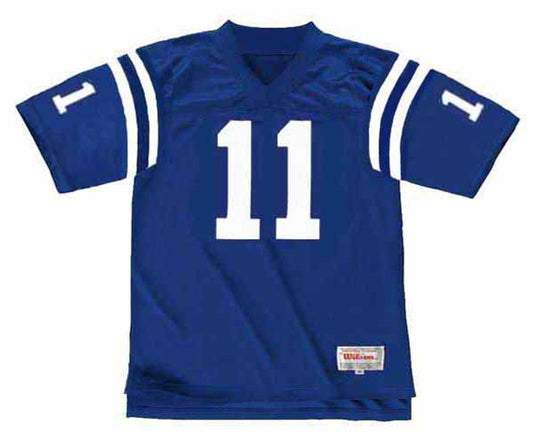 Indianapolis Colts Jeff George NFL jersey front view