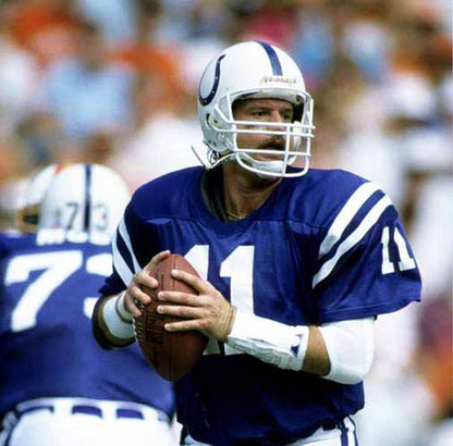 Indianapolis Colts Jeff George NFL jersey front view