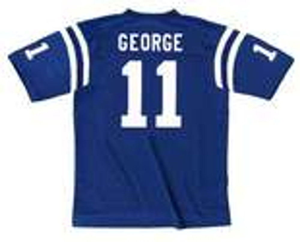 Indianapolis Colts Jeff George NFL jersey front view