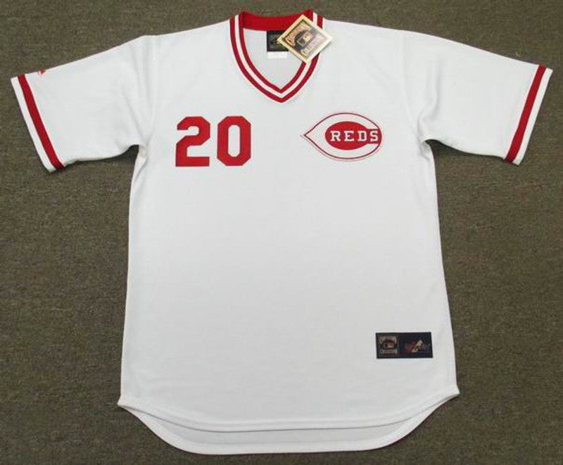 Cincinnati Reds Cesar Geronimo Cooperstown MLB jersey front view