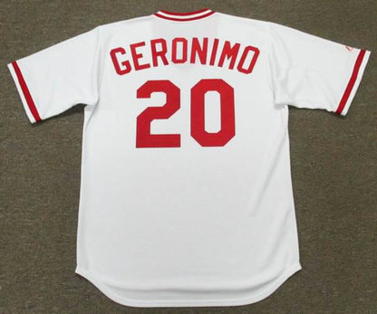 Cincinnati Reds Cesar Geronimo Cooperstown MLB jersey front view