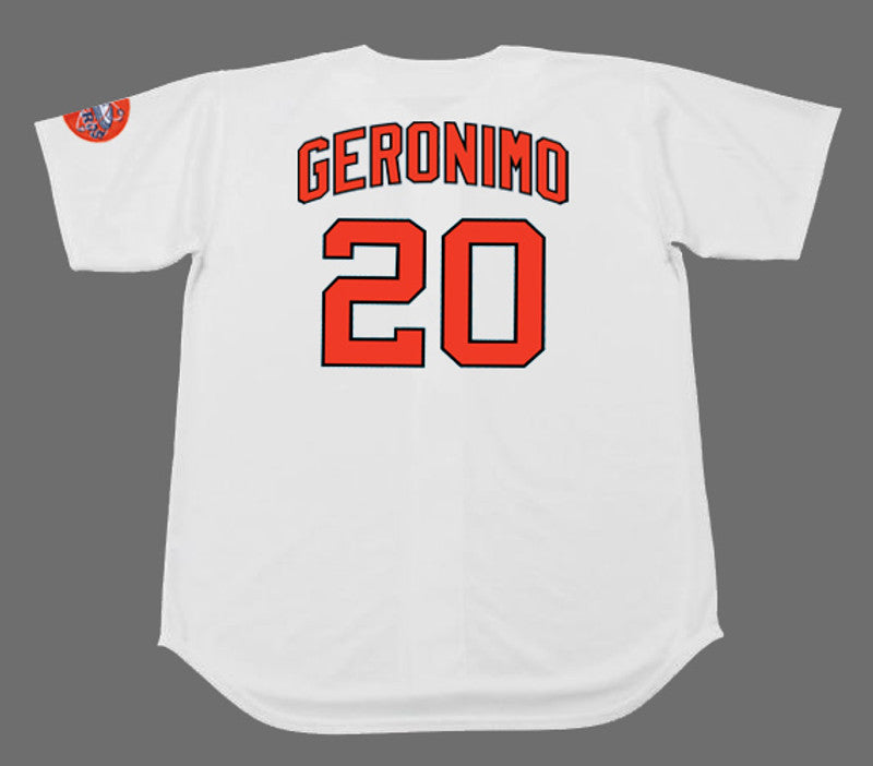 Houston Astros Cesar Geronimo Cooperstown MLB jersey front view