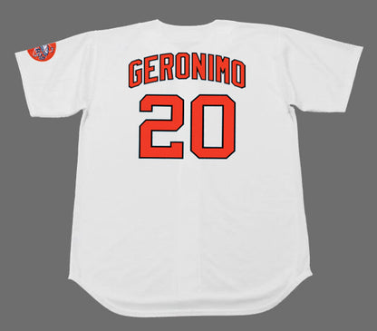 Houston Astros Cesar Geronimo Cooperstown MLB jersey front view