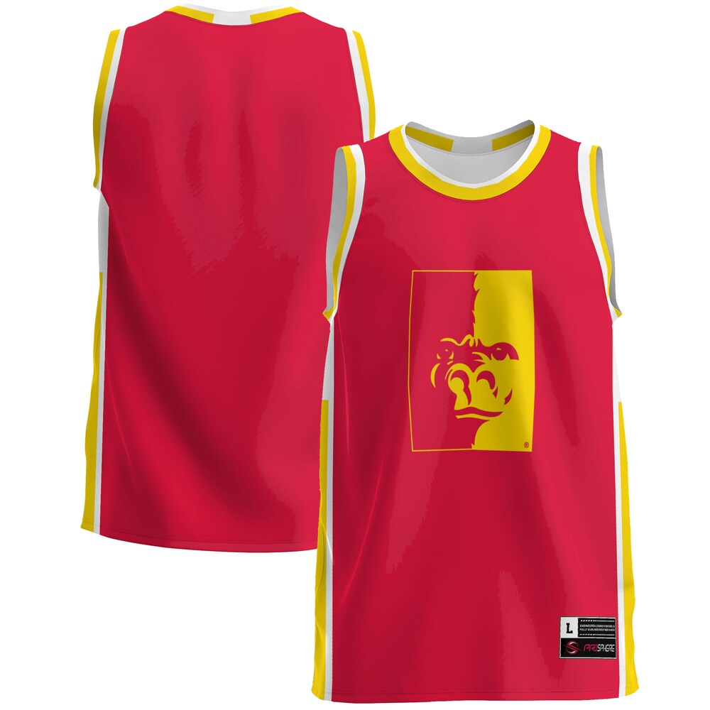 Gameday Greats Crimson Pittsburg State Gorillas Lightweight Basketball Jersey - retro stitched basketball jersey for Gameday Greats fans