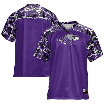 Gameday Greats Purple Wisconsin Whitewater Warhawks Football Jersey - retro stitched football jersey for Gameday Greats fans