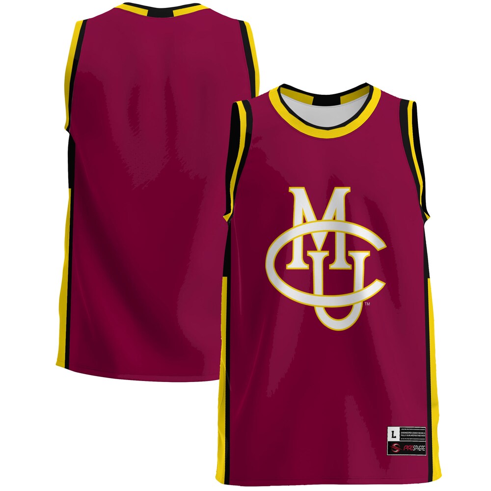 Gameday Greats Maroon Cmu Mavericks Lightweight Basketball Jersey - retro stitched basketball jersey for Gameday Greats fans