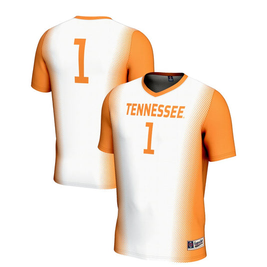 Gameday Greats 1 White Tennessee Volunteers Lightweight Soccer Jersey - retro stitched jersey jersey for Gameday Greats fans