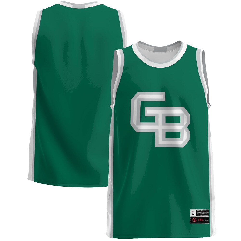 Gameday Greats Green Wisconsin Green Bay Phoenix Lightweight Basketball Jersey - retro stitched basketball jersey for Gameday Greats fans