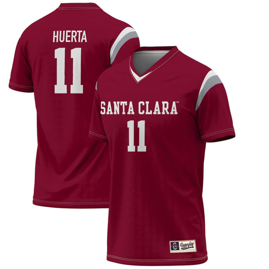 Gameday Greats Sofia Huerta Maroon Santa Clara Broncos Lightweight Alumni Soccer Jersey - retro stitched jersey jersey for Gameday Greats fans