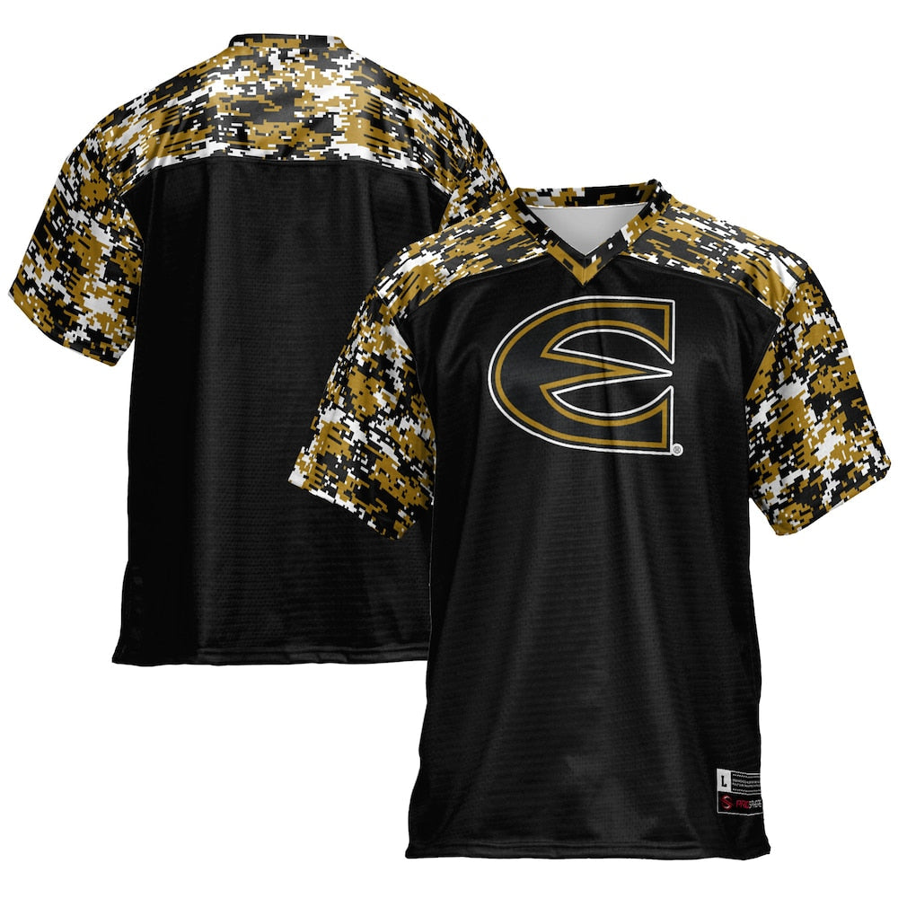Gameday Greats Black Emporia State Hornets Football Jersey - retro stitched football jersey for Gameday Greats fans