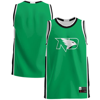 Gameday Greats Green North Dakota Lightweight Basketball Jersey - retro stitched basketball jersey for Gameday Greats fans