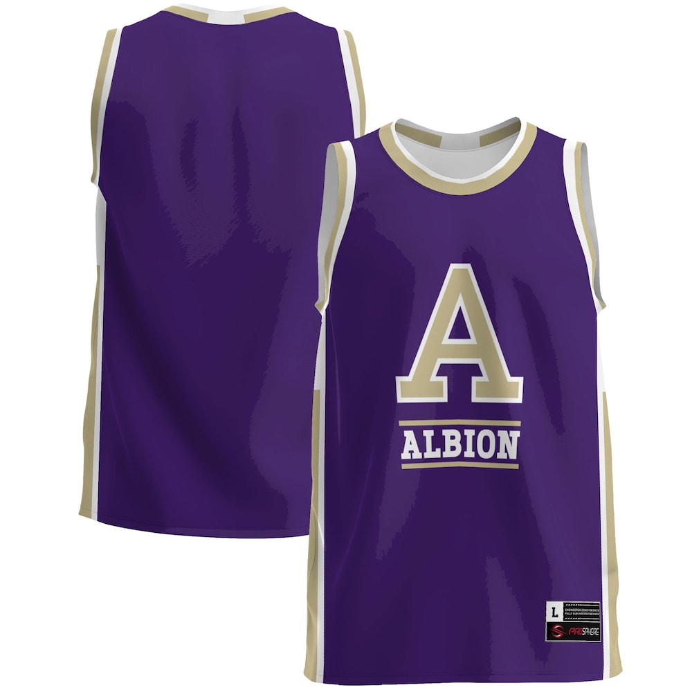 Gameday Greats Purple Albion Britons Lightweight Basketball Jersey - retro stitched basketball jersey for Gameday Greats fans