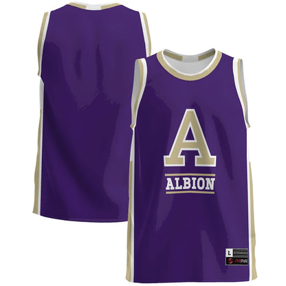 Gameday Greats Purple Albion Britons Lightweight Basketball Jersey - retro stitched basketball jersey for Gameday Greats fans