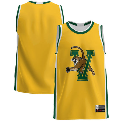 Gameday Greats Green Vermont Catamounts Lightweight Basketball Jersey - retro stitched basketball jersey for Gameday Greats fans