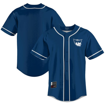 Gameday Greats Navy Marietta College Pioneers Lightweight Baseball Jersey - retro stitched baseball jersey for Gameday Greats fans