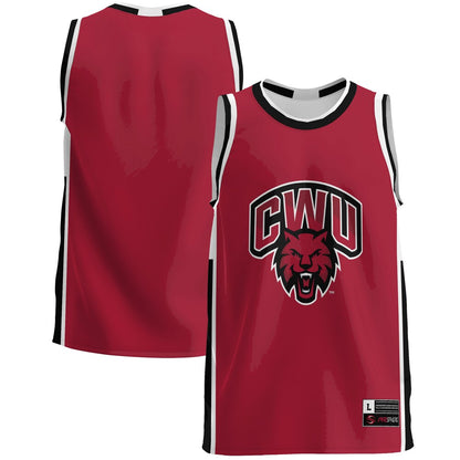 Gameday Greats Crimson Central Washington Wildcats Lightweight Basketball Jersey - retro stitched basketball jersey for Gameday Greats fans