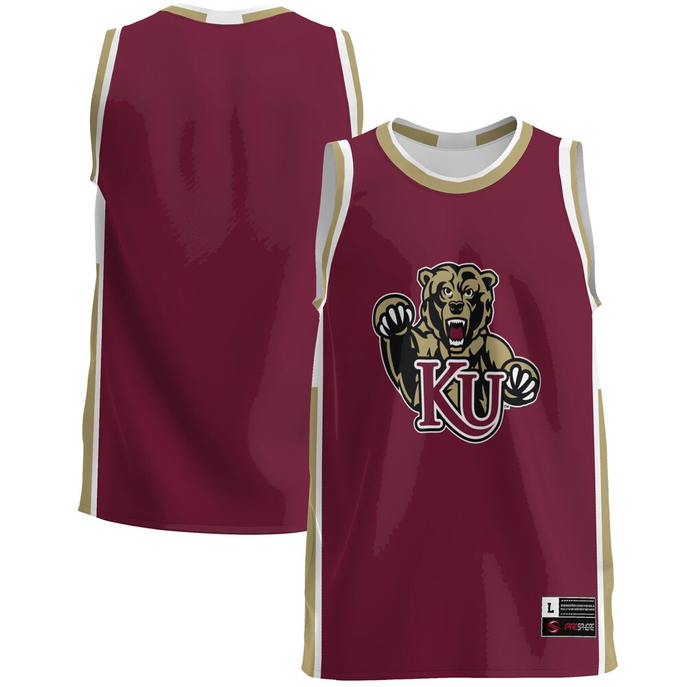 Gameday Greats Maroon Kutztown Golden Bears Lightweight Basketball Jersey - retro stitched basketball jersey for Gameday Greats fans